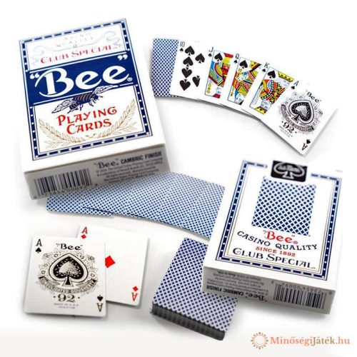Bee Club Special - Standard Index kártya - kék hátlap