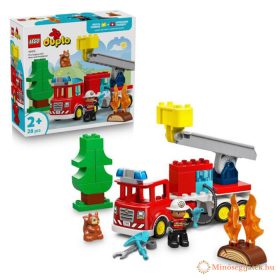 LEGO® DUPLO - Tűzoltóautó tömlővel és tűzoltóval