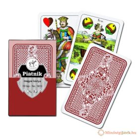 Piatnik Magyar kártya piros