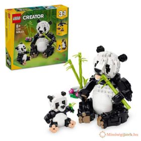 LEGO® Creator 3-in-1 – Vadállatok: Pandacsalád