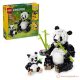 LEGO® Creator 3-in-1 – Vadállatok: Pandacsalád