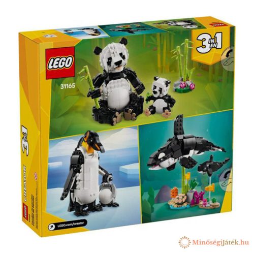 LEGO® Creator 3-in-1 – Vadállatok: Pandacsalád
