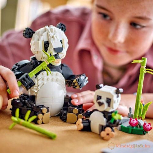 LEGO® Creator 3-in-1 – Vadállatok: Pandacsalád