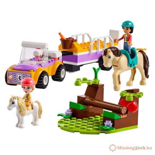 LEGO® Friends - Ló- és póniszállító utánfutó