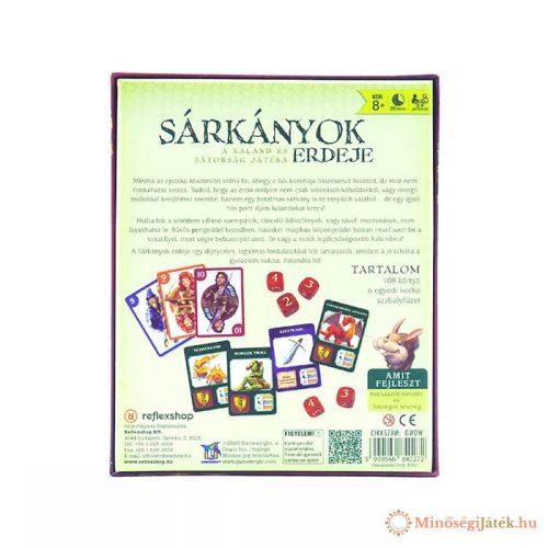 Sárkányok erdeje társasjáték