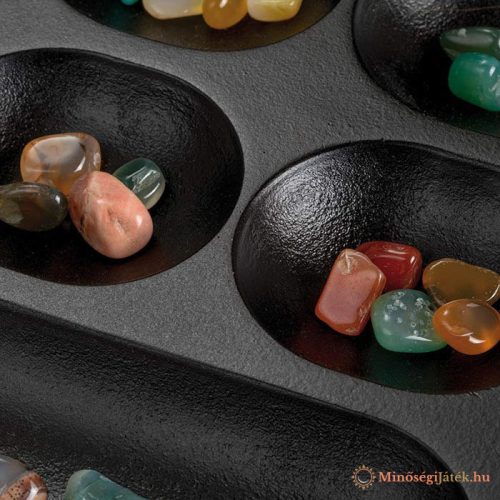 Kalaha superior,  fix táblával, nagy méretű, fekete, elegáns – 56x15cm