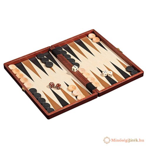 Backgammon – fa társasjáték prémium kivitelben