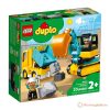 LEGO® DUPLO® Teherautó és lánctalpas markoló – 10931 