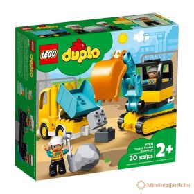   LEGO® DUPLO® Teherautó és lánctalpas markoló – 10931 