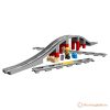 LEGO DUPLO Gőzmozdonyos vonat készlet (10874) + 2 kiegészítő sín szett