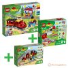 LEGO DUPLO Gőzmozdonyos vonat készlet (10874) + 2 kiegészítő sín szett