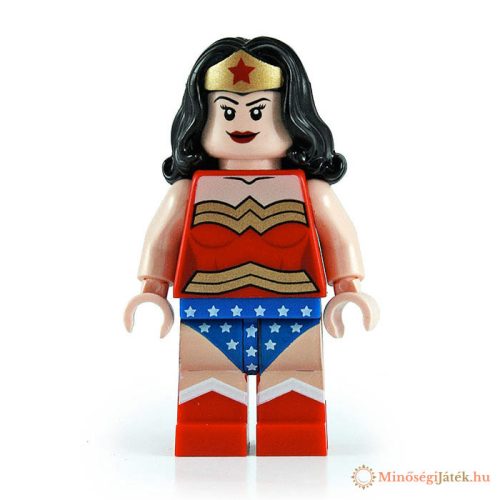 LEGO® DC Wonder Woman figura klasszikus dresszben, átlátszó mini repülővel - 71209 