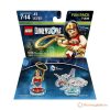 LEGO® DC Wonder Woman figura klasszikus dresszben, átlátszó mini repülővel - 71209 