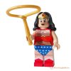 LEGO® DC Wonder Woman figura klasszikus dresszben, átlátszó mini repülővel - 71209 