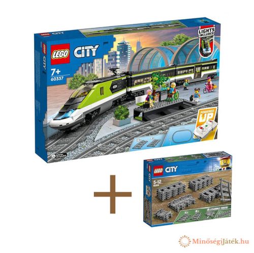 LEGO® City - Expresszvonat + extra sínkészlet szett