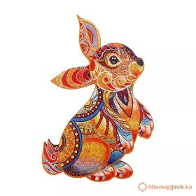 Nyuszis fa puzzle A4